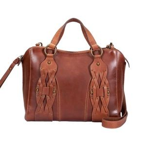 NWT Frye Aubrey Satchel